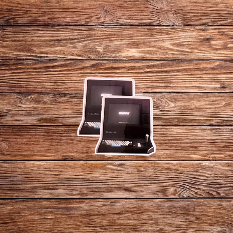 SDN Retro Terminal Computer Sticker