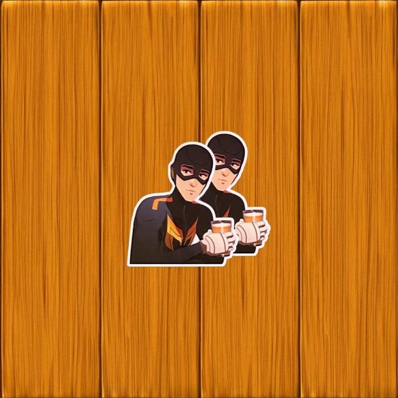 SDN Stealth Suit Hero Sticker