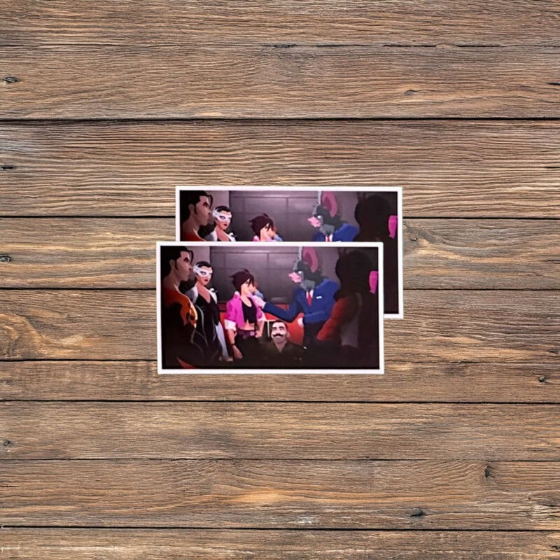 SDN Team Discussion Scene Sticker