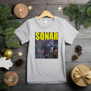 Sonar Dispatch Game Vintage 90s Graphic Style T-Shirt