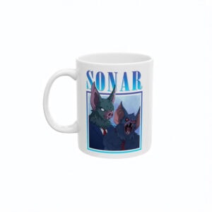 Sonar Dispatch Gaming Mug – Videogame Vintage Retro Bootleg Mug