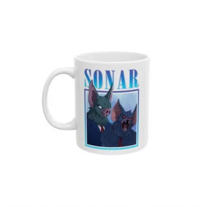 Sonar Dispatch Gaming Mug – Videogame Vintage Retro Bootleg Mug