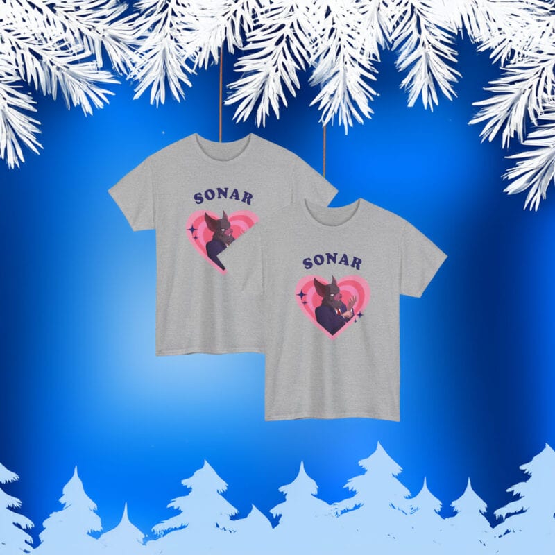 Sonar Dispatch Retro Heart Shirt