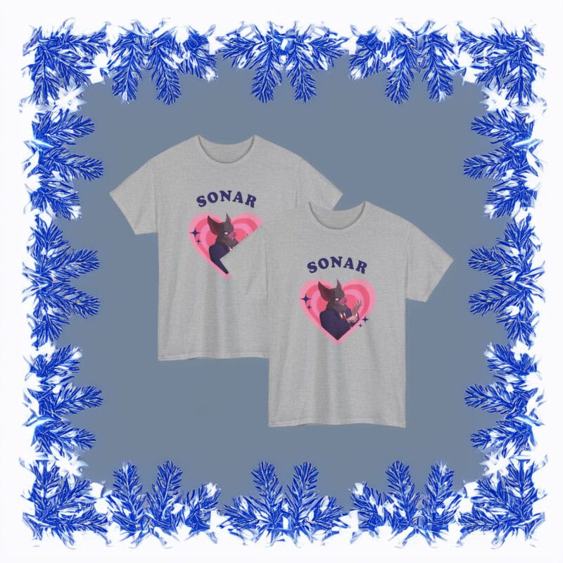 Sonar Dispatch Retro Heart Shirt