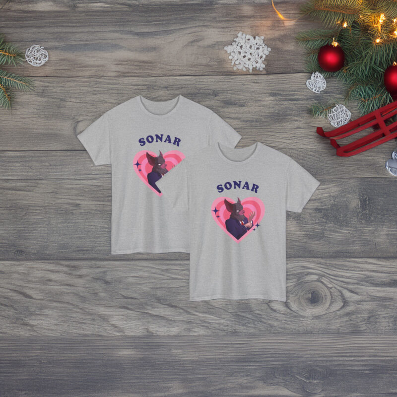 Sonar Dispatch Retro Heart Shirt