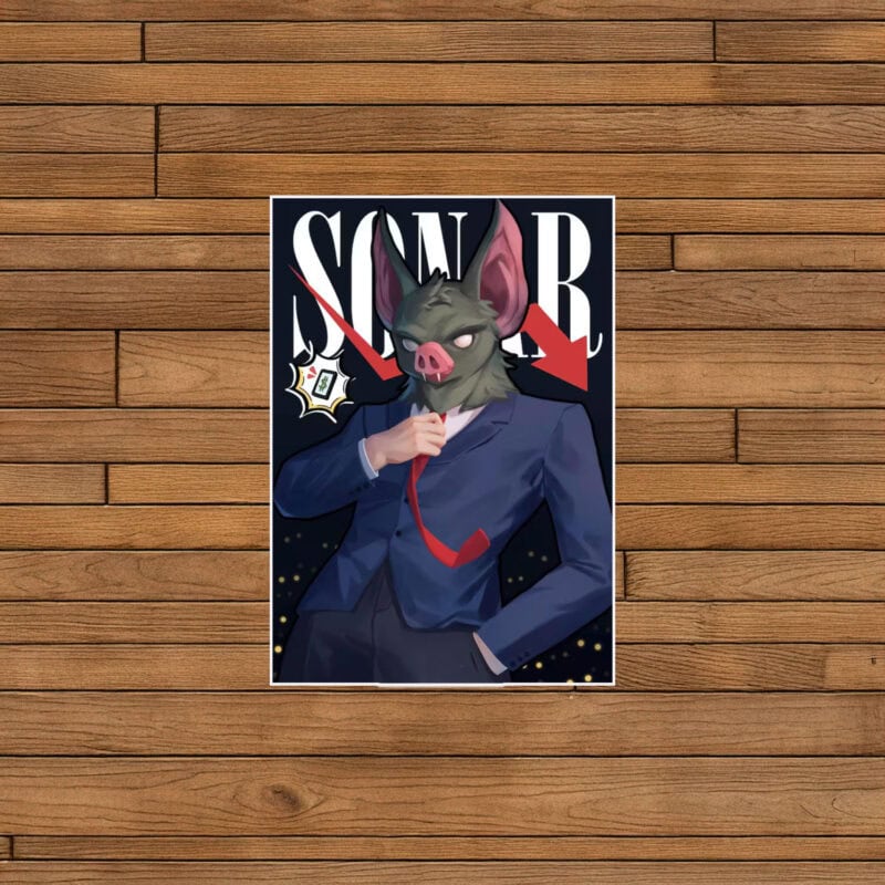 Sonar Masked Broker Poster