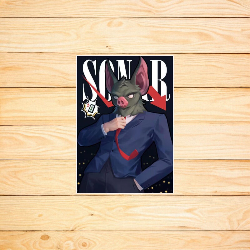 Sonar Masked Broker Poster