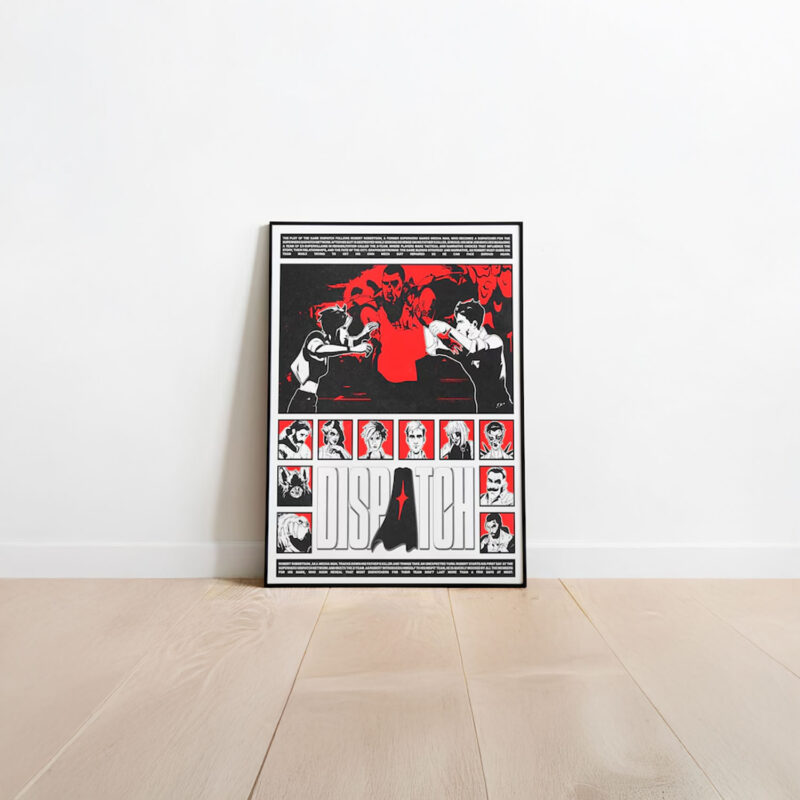 Tactical Sci-Fi Wall Art Dispatch Game Poster