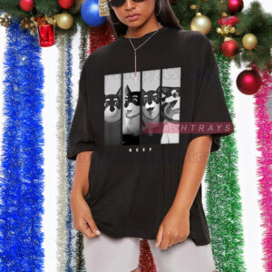 Vintage Black and White Beef Dog T-Shirt