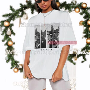 Vintage Black and White Sonar T-Shirt