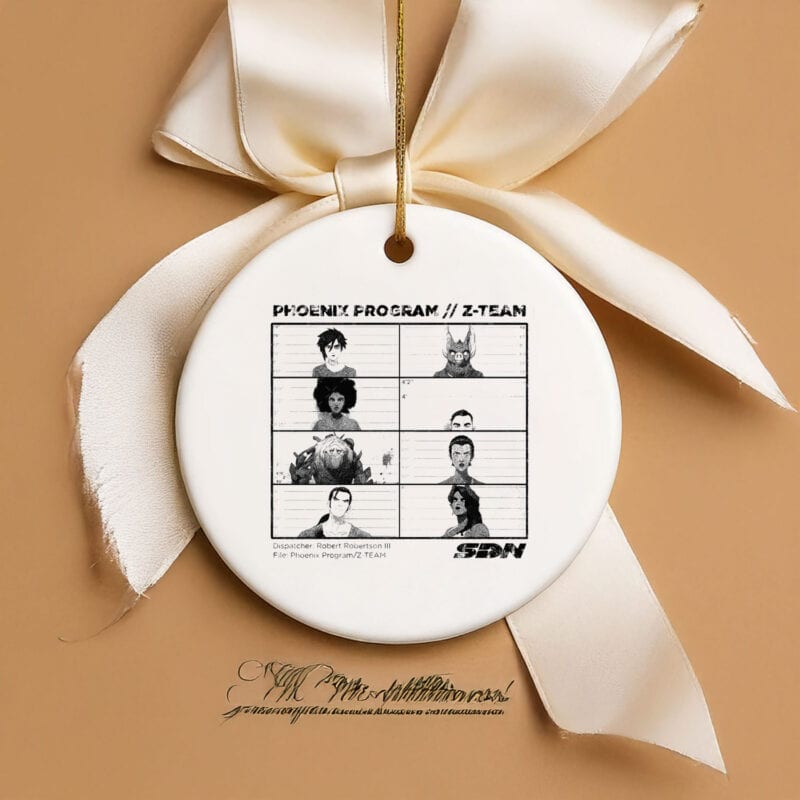 Z-TEAM Phoenix Programs Dispatch Ornament