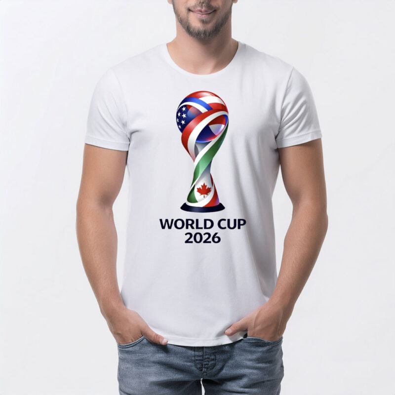 2026 World Cup Logo Soccer Clipart Shirt