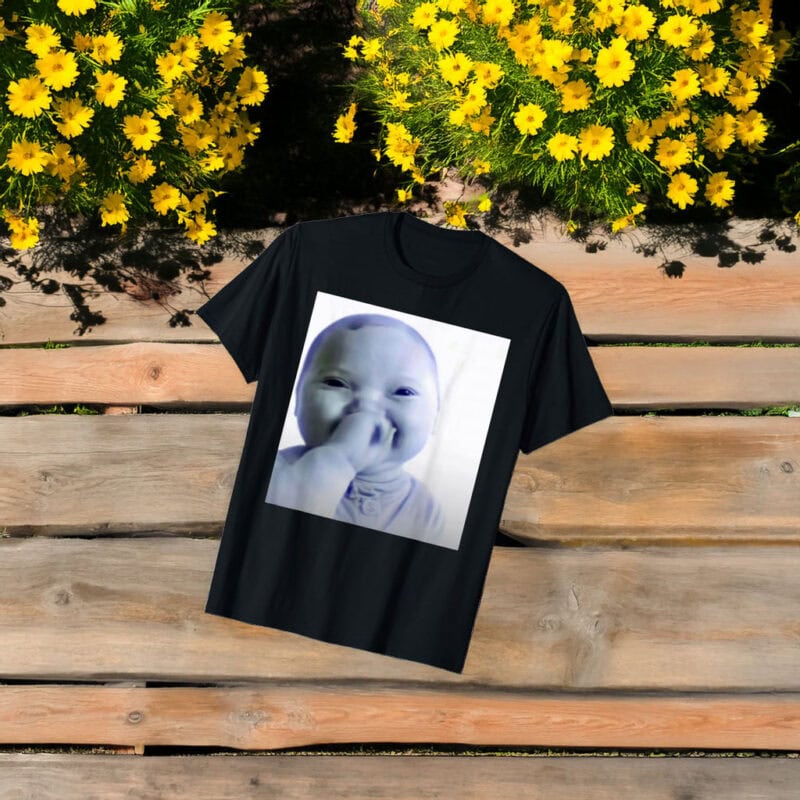 Ai Baby Laughing Baby Baby Meme Brainrot T-Shirt