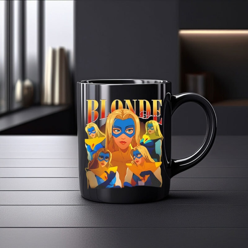 Blonde Blazer Dispatch Game Vintage Mug