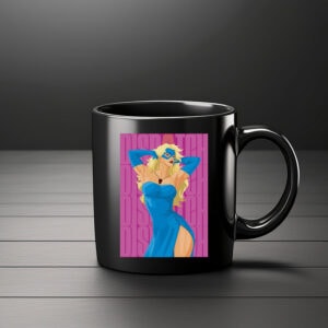 Blonde Blazer Elegance Mug