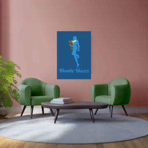 Blonde Blazer Hero Poster