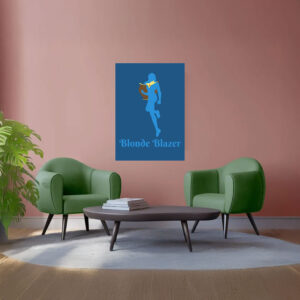 Blonde Blazer Hero Poster