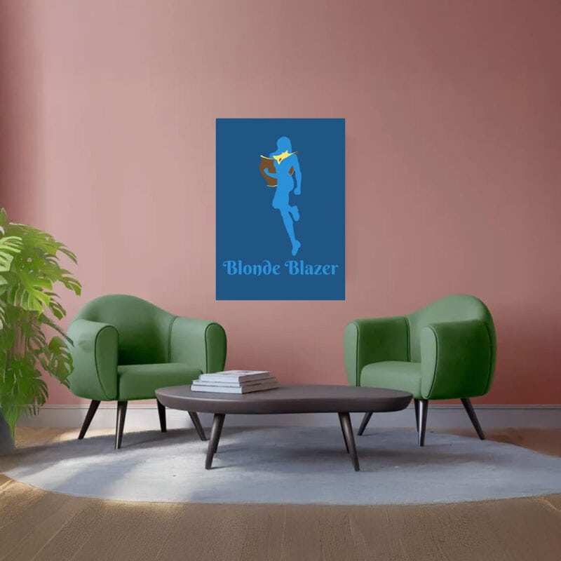 Blonde Blazer Hero Poster