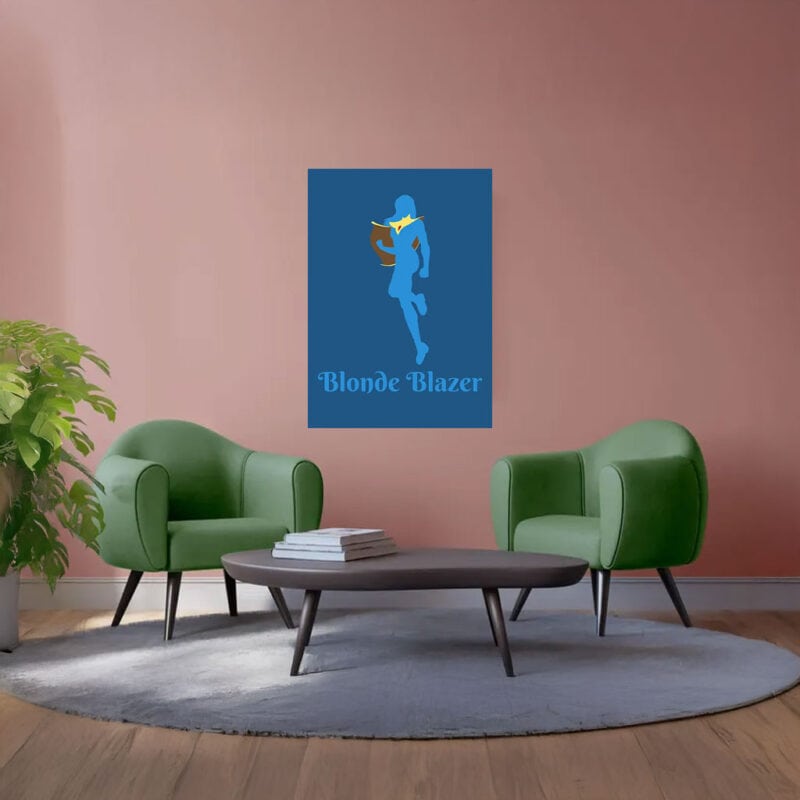 Blonde Blazer Hero Poster