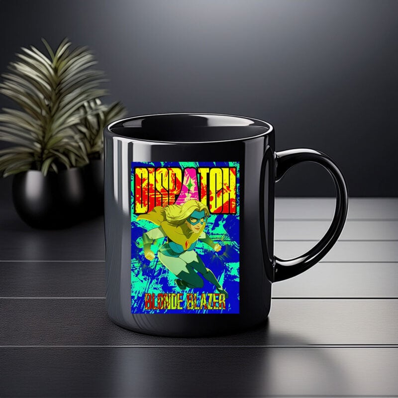 Blonde Blazer Neon Burst Mug