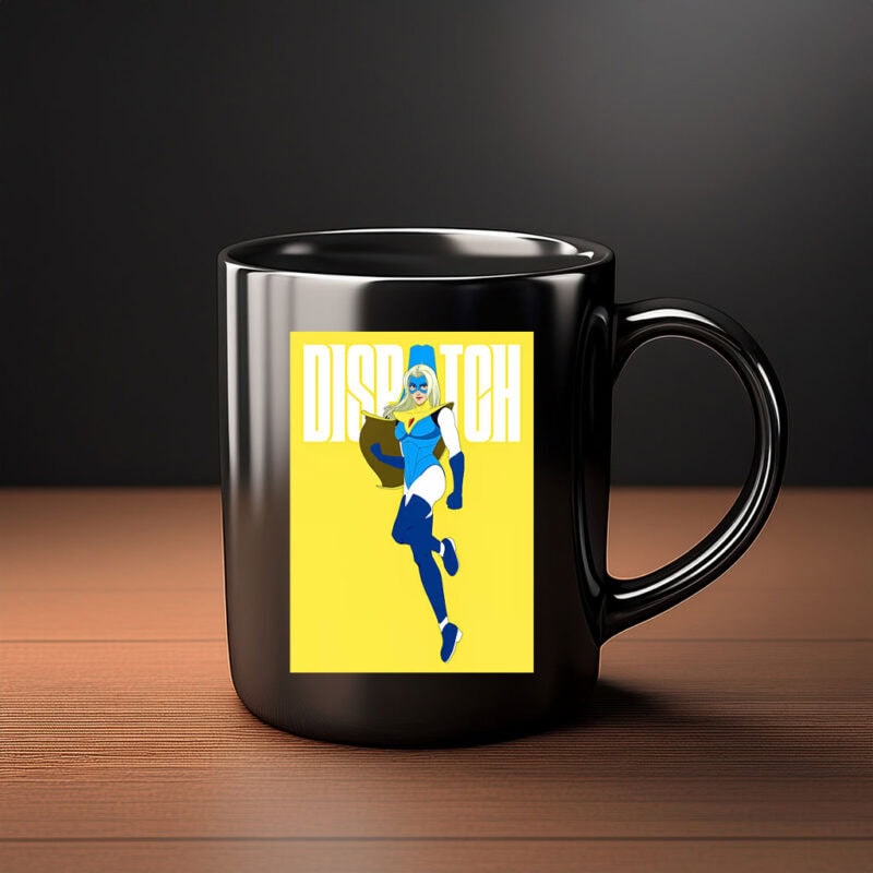 Classic Superhero Dispatch Star Heroine Mug