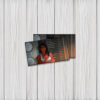 Confident Woman Time Zone Control Room Sticker