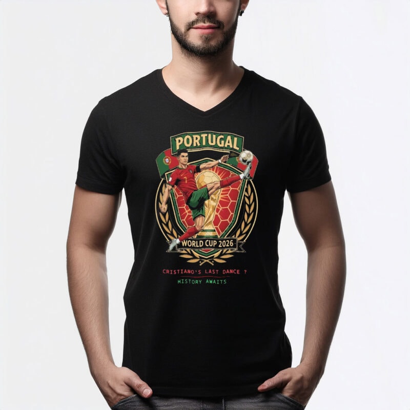 Cristiano Ronaldo FIFA World Cup 2026 Portugal Fan Tee