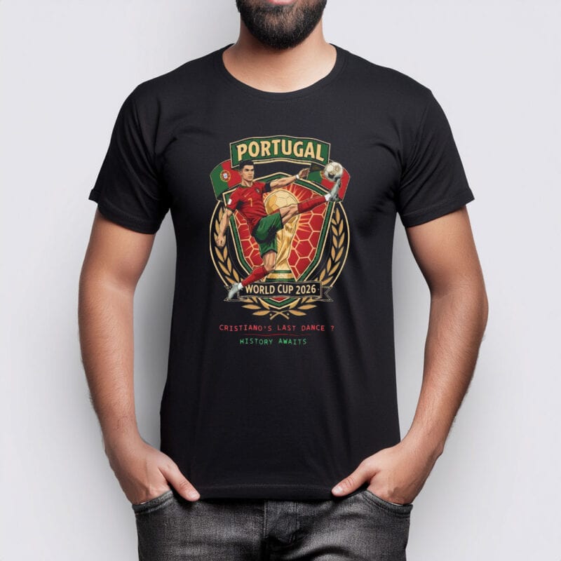 Cristiano Ronaldo FIFA World Cup 2026 Portugal Fan Tee