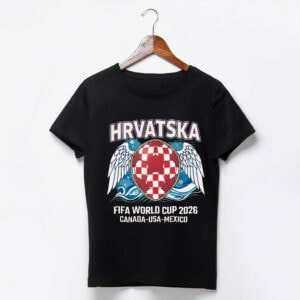 Croatia World Cup 2026 Hrvatska Shield Tee