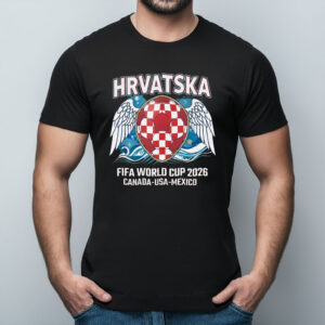 Croatia World Cup 2026 Hrvatska Shield Tee