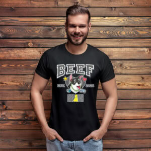 Cute Husky Mascot Hero Graphic Tee EST 2025 – Beef Dispatch Shirt