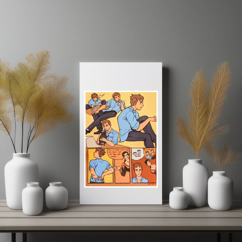 DISPATCH Flambae x Robert Poster