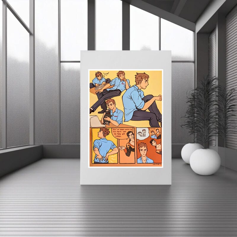 DISPATCH Flambae x Robert Poster