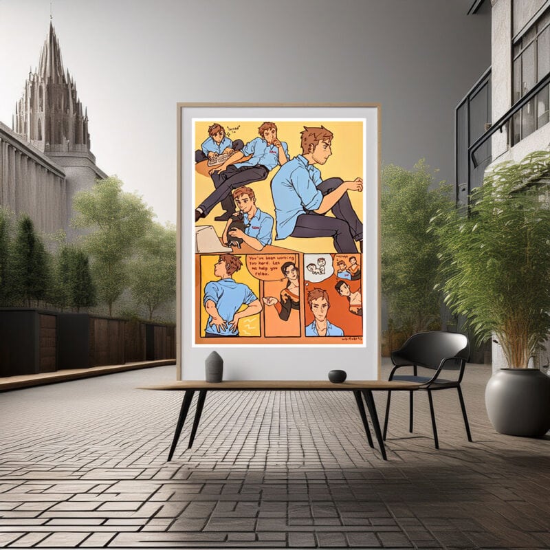 DISPATCH Flambae x Robert Poster