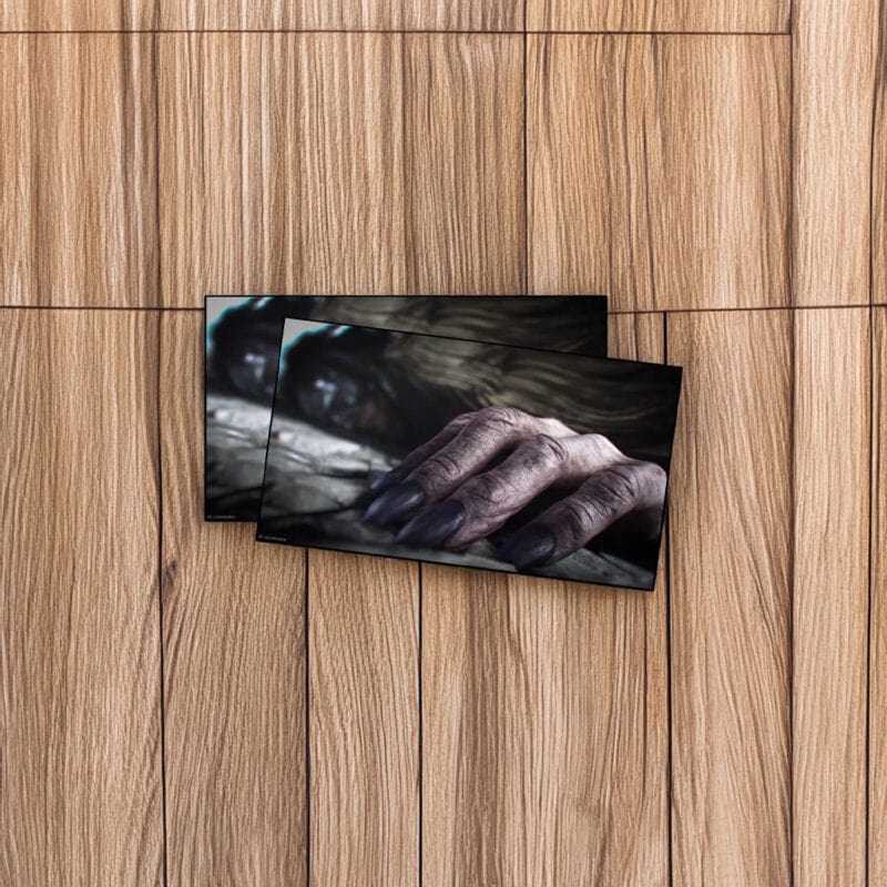 Dark Fantasy Creature Hand Atmospheric Art Sticker