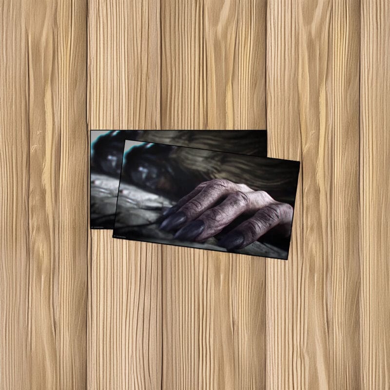 Dark Fantasy Creature Hand Atmospheric Art Sticker