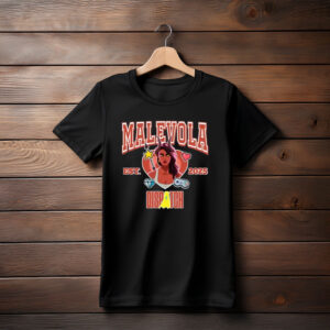 Dark Femme Hero Graphic Tee EST 2025 – Malevola Dispatch Shirt