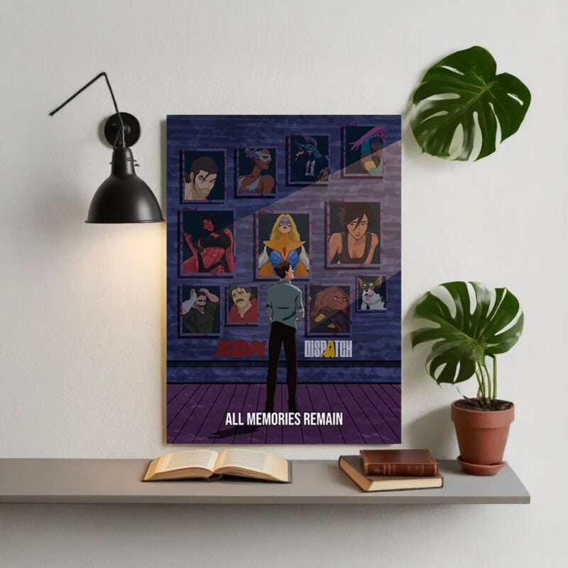 Dispatch “All Memories Remain” – Character Wall Poster