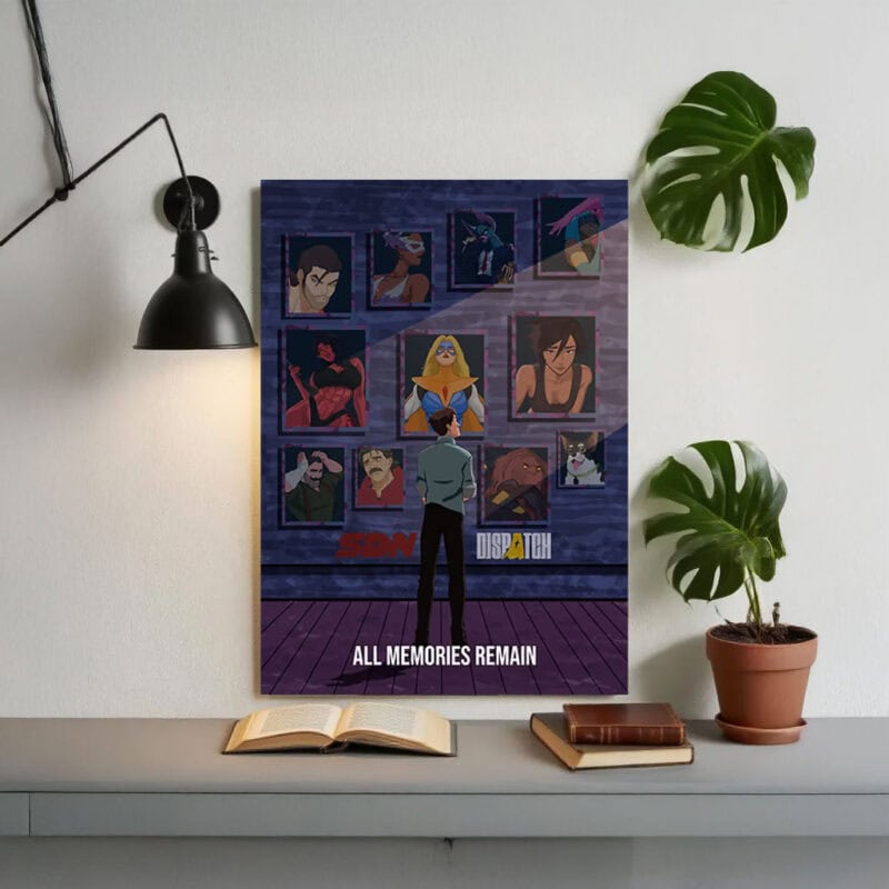 Dispatch “All Memories Remain” – Character Wall Poster