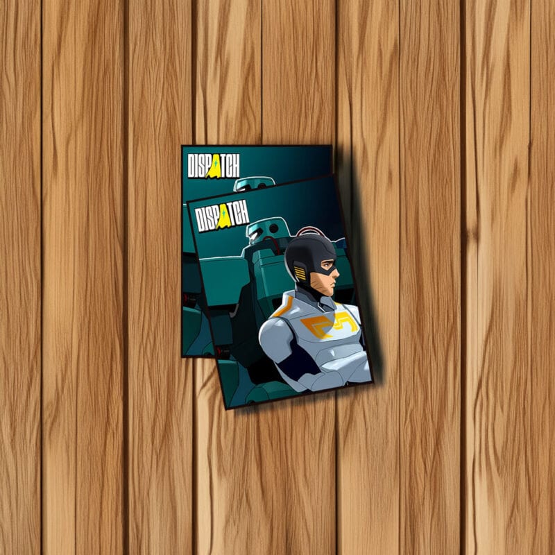 Dispatch Armored Guardian Mech Pilot Sticker