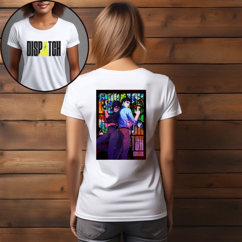 Dispatch Back-to-Back Spy Duo Neon Comic Shirt
