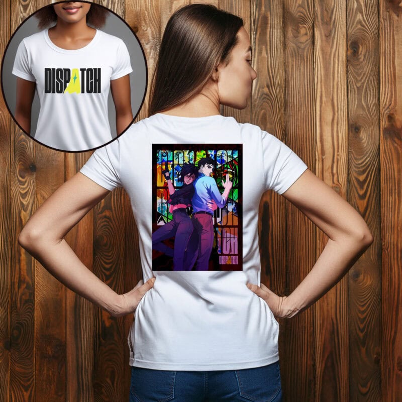 Dispatch Back-to-Back Spy Duo Neon Comic Shirt