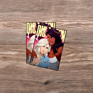 Dispatch Best Friends Bold Comic Portrait Sticker