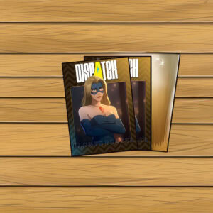 Dispatch Blonde Blazer Masked Heroine Sticker