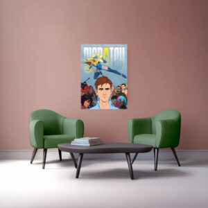 Dispatch Blonde Blazer Rising Poster