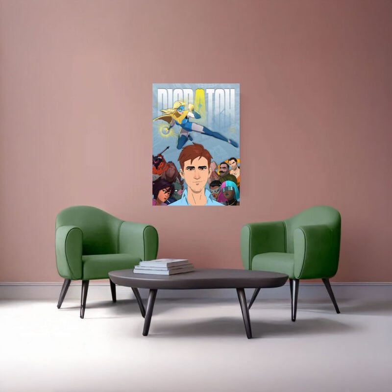 Dispatch Blonde Blazer Rising Poster