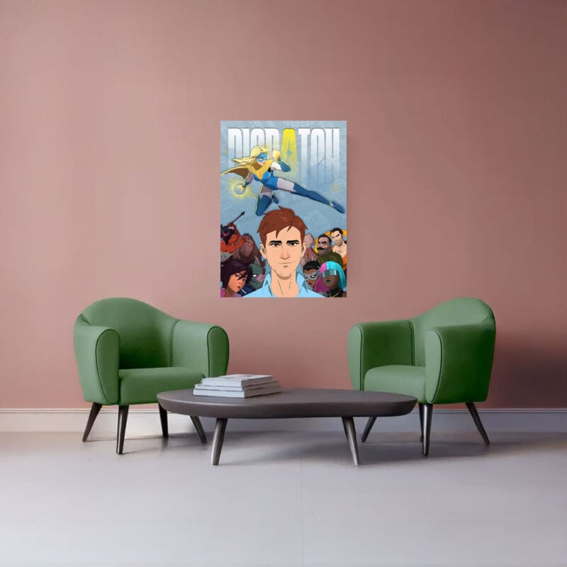 Dispatch Blonde Blazer Rising Poster