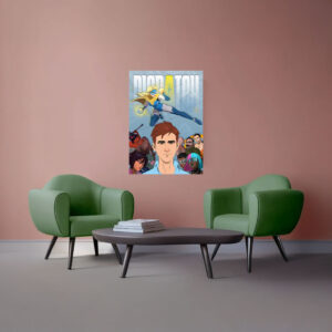 Dispatch Blonde Blazer Rising Poster