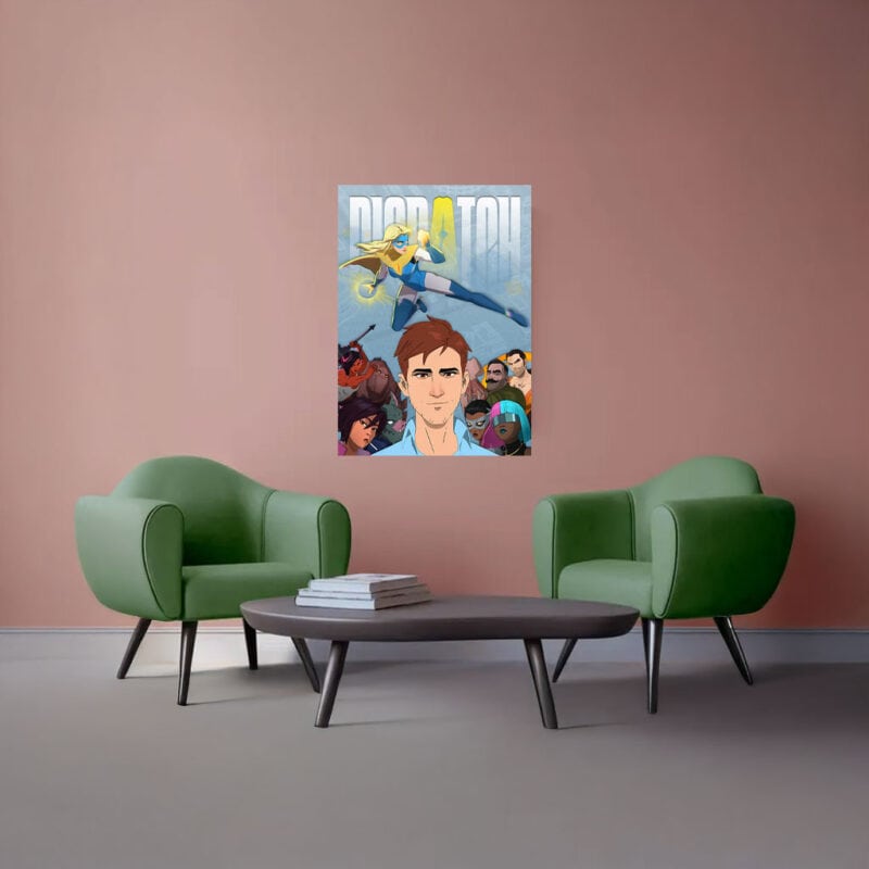 Dispatch Blonde Blazer Rising Poster