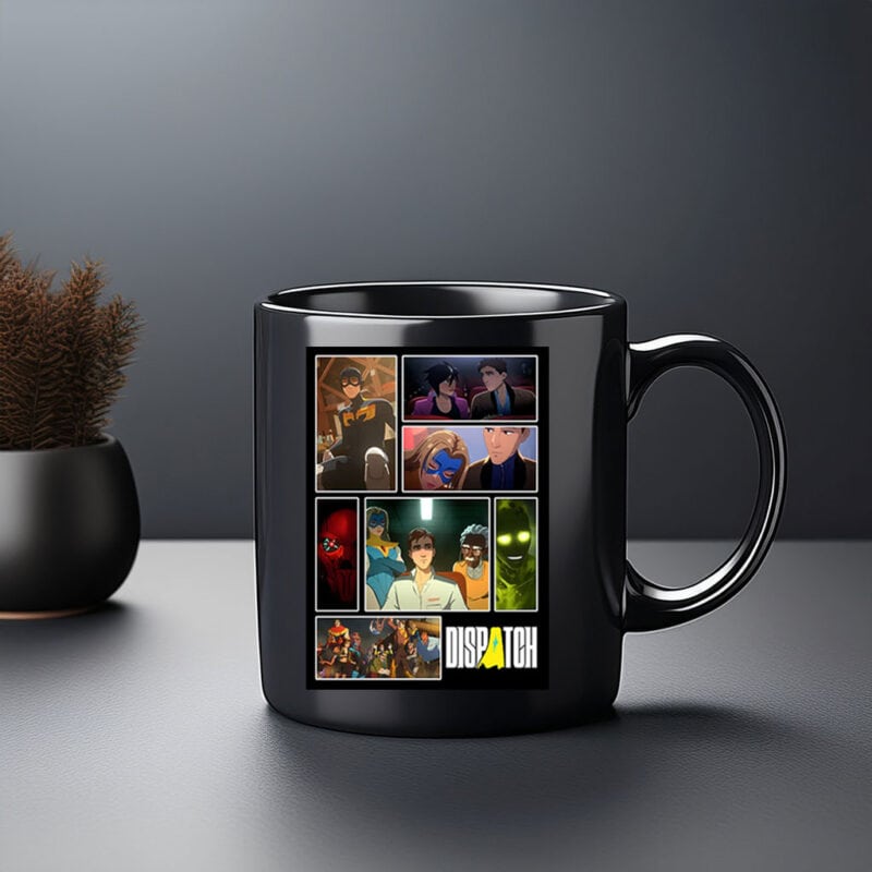 Dispatch Character Collage Mug